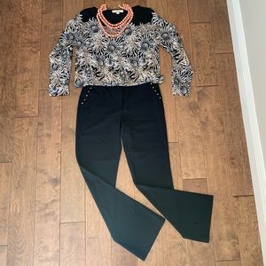 Loft long sleeve blouse (w/ some sheerness to it) • Size Small • Good condition